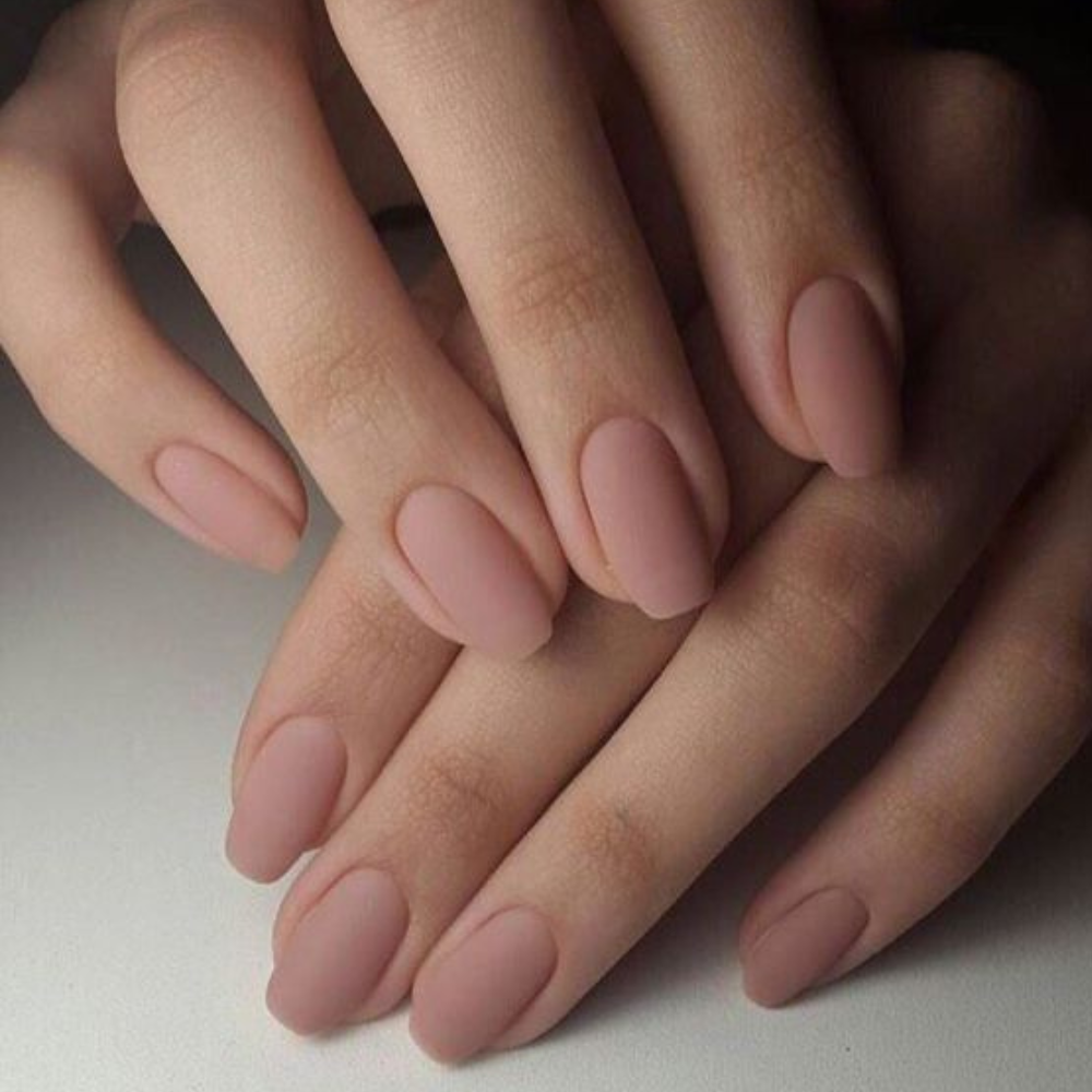 Velvet Nude Soft Square Nails